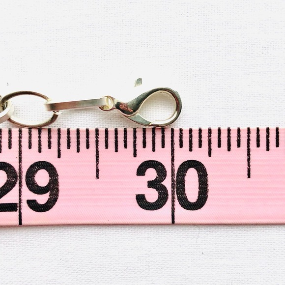 Repurposed Chunky Heart Pendant Necklace - Picture 7 of 8